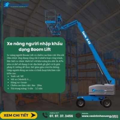 Xe nâng người dạng cắt kéo